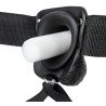 Real Rock Gode ceinture creux Hollow Strap On RealRock 18 x 4.5cm Noir
